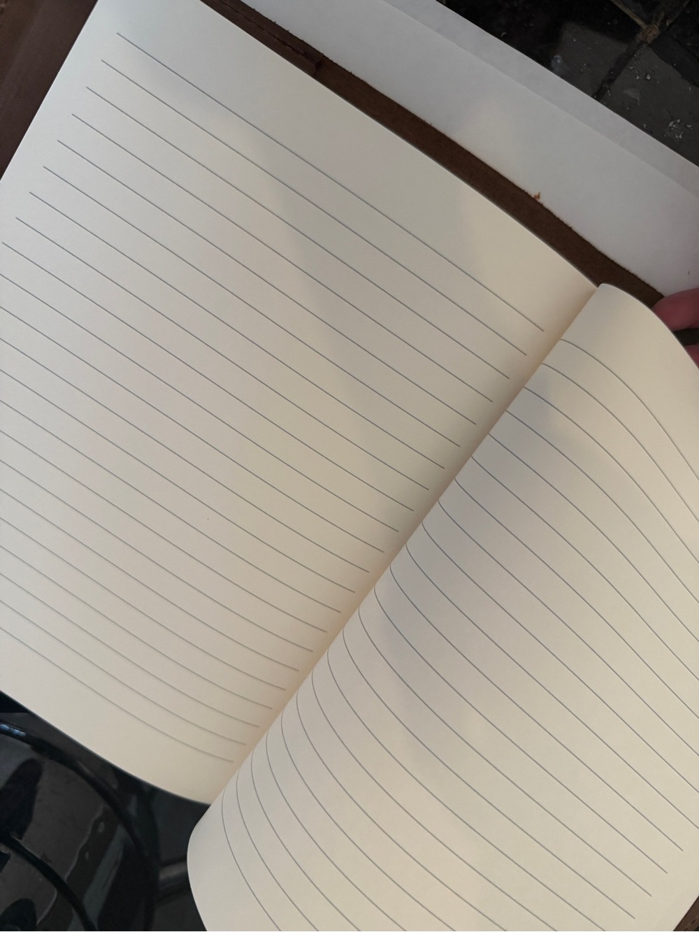 Rustcio Leather Lined Journal – Western Ranch Style Notebook, 6666 Ranch - Picture 6 of 13